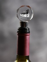 Mustang , Crystal Wine Stopper with Horse, Wine and Horse Lovers, High Q... - $30.99