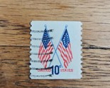 US Stamp United States Flags 10c Used - $0.94