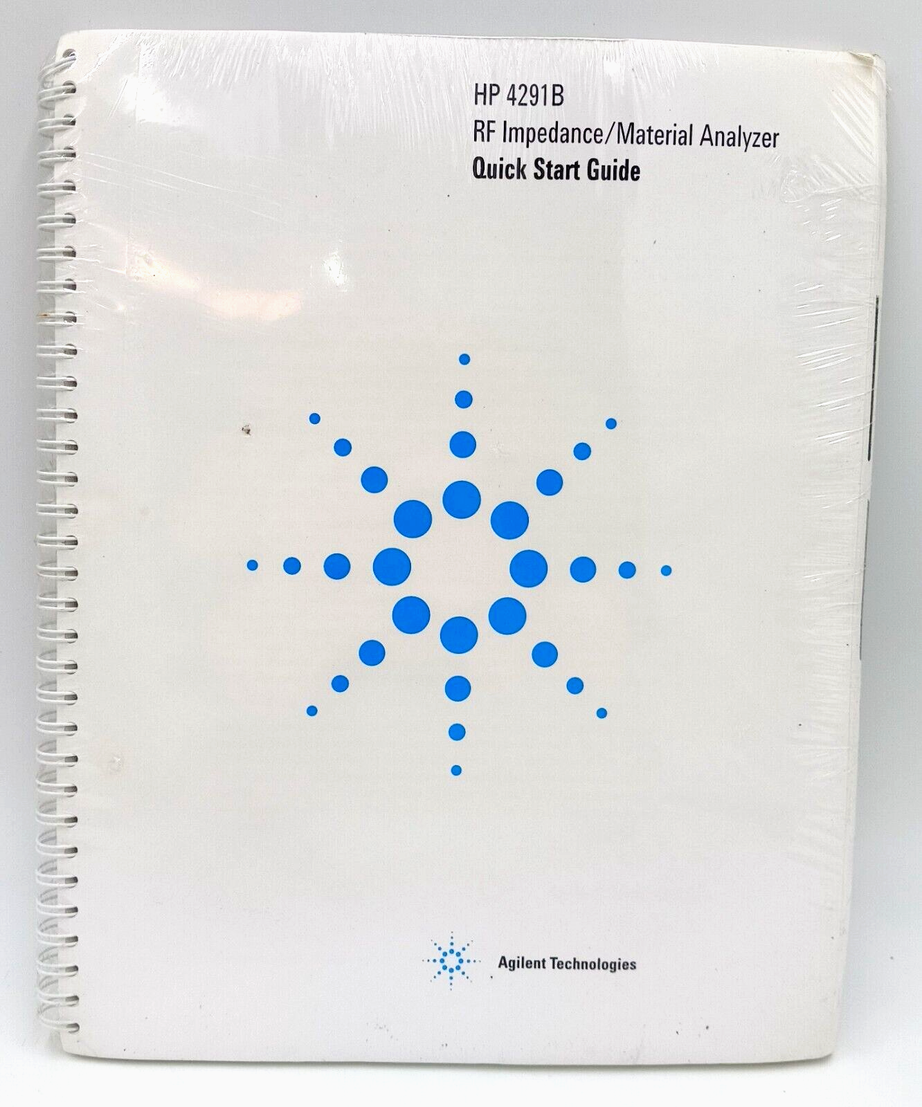 Agilent Technologies HP 4291B RF Impedance/Material Analyzer Quick Start... - $29.99