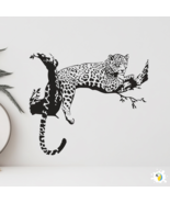 Brazil Pantanal Jaguar Wall Sticker, Cheetah Panther Animal Decal For Home Decor - $27.41 - $67.01