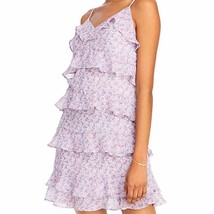 NWT Aqua Floral Ruffle Mini Dress Size M - £29.23 GBP