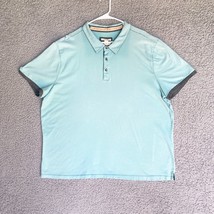 Carbon 2 Cobalt Polo Shirt Adult 2X XXL Blue Golfing Outdoor Preppy Rugb... - $22.42