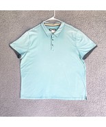 Carbon 2 Cobalt Polo Shirt Adult 2X XXL Blue Golfing Outdoor Preppy Rugb... - £17.71 GBP