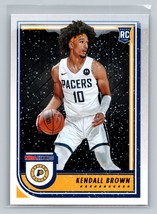 Kendall Brown #279 2022-23 Hoops Winter Indiana Pacers RC - £1.49 GBP