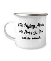 Epic Kite Flying 12oz Camper Mug, Kite Flying Makes Me Happy. You, not so much,  - £12.55 GBP