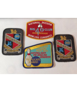 Vintage 1970s National Duckpin Bowling Congress LEAGUE CHAMPION Patches ... - $12.16 CAD