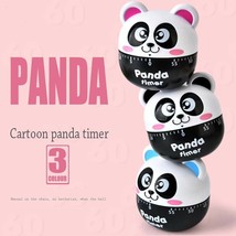 Cartoon Panda Timers Mechanical Kitchen Cooking Timer Manual Timer Counters - £8.47 GBP