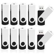 KOOTION 10 Pack 4GB Flash Drive 4gb USB 2.0 Flash Drives USB Drive Jump Drive Bu - £39.95 GBP