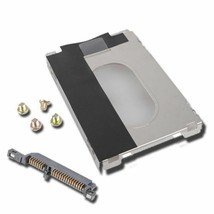 5X SATA HDD SSD HARD DRIVE CADDY + CONNECTOR FOR HP PAVILION DV9000 DV9100  - £44.11 GBP