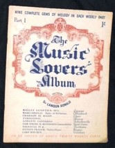 The Music Lovers Album by Sir Landon Ronald (1934) - £10.31 GBP
