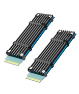 M.2 Heatsink With M.2 Thermal Pad For 2280 M.2 Pcie 4.0/3.0 Nvme Ssd (2 ... - £14.15 GBP