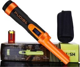 Metal Detector Pinpointer With Lcd Display And Full, Hs10 Orange Color. - $58.94