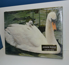 Springbok Natural Wonder Swan 500+ Piece Jigsaw Puzzle PZL4126 - Vintage - NEW! - £11.88 GBP