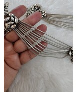 Mujer Antiguo Raro Plata Tobillera Tradicional Novia Ropa Lotus Diseños ... - $482.04 CAD