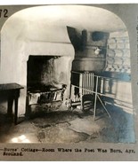Scotland Ayr Robert Burns Birthplace Home House Poet Cottage Keystone St... - $55.58 MXN