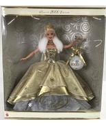 Year 2000 Special Collector Edition Barbie Gold Millennial NIB New - $548.36 MXN