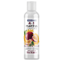 Swiss Navy 4 In 1 Playful Flavors-Wild Passion Fruit 1oz - £8.50 GBP