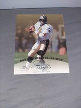 DANNY WUERFFEL Signed/Autographed 1997 Leaf 8x10 Photo Card SAINTS - $224.77 MXN