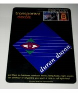 Duran Duran Decal Vintage 1984 Tritec Pacifica Mfg. ROCK ON Key Productions - $54.32 CAD