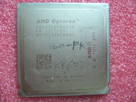 QTY 1x AMD Opteron 4332 HE 3 GHz Six Core (OS4332OFU6KHK) CPU Socket - $91.20