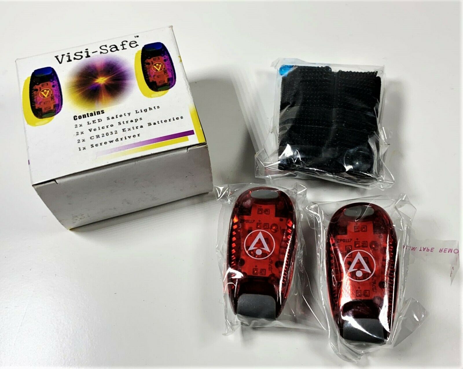 DEL Safety Light Clip on Reflective Gear &amp; High Visibility for Cycling - $17.80