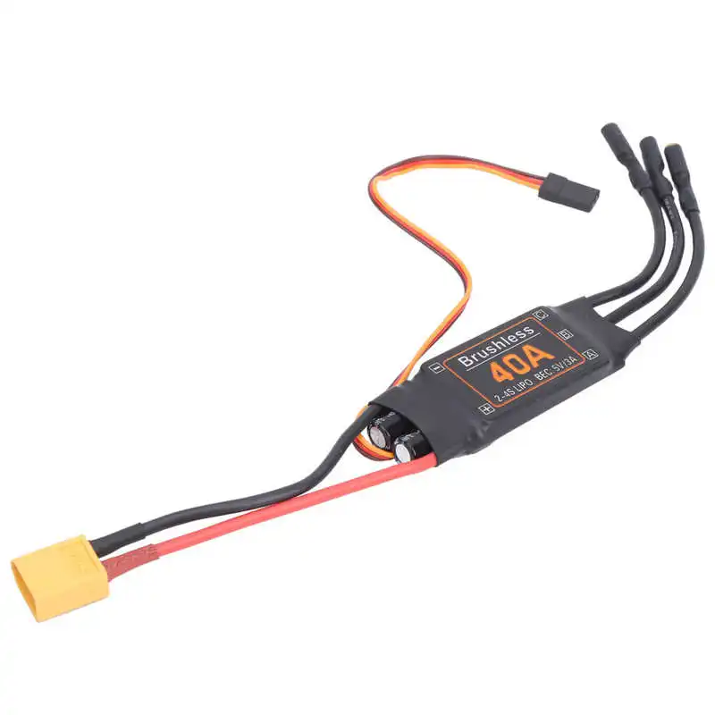 30/40A Brushless ESC Speed Controller 5V/3A BEC Output for RC Drone Airplanes - £10.43 GBP+
