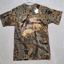 Advantage Mens Camo T Shirt Size M Medium Camouflage Short Sleeve Hunting - £14.78 GBP
