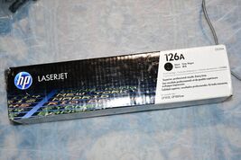 Genuine HP CE310A 126A Black Toner Print Cartridge - Factory Sealed Box New - $607.79 MXN