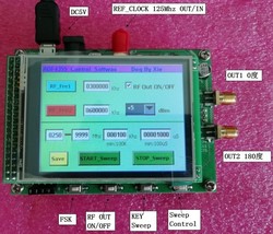 1pcs ADF4355 250Mhz-6.8G Sweep RF Signal Generator VCO Microwave Frequency - $3,999.54 MXN