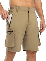 Men&#39;S Tbmpoy Hiking Cargo Shorts Lightweight Quick Dry Running Outdoor Work - $39.93
