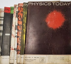 Physics Today Magazine 1964 Lot of 8 Science Articles &amp; Vintage Ads - £48.28 GBP