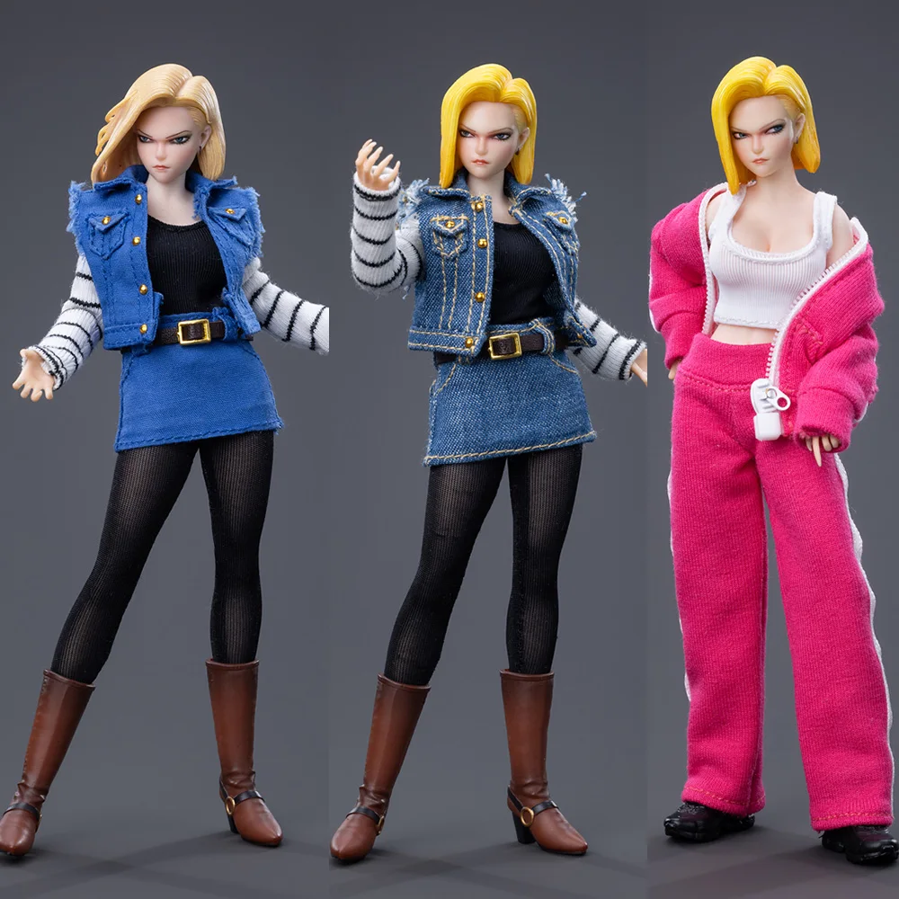 Cdtoys Cd048 1/12 Scale Female Soldier Android 18 Girl Casual Student Costume - £1,544,317.75 GBP