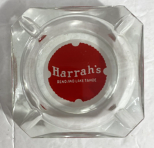 Vintage Harrah&#39;s Reno And Lake Tahoe &quot;red Background&quot; Ash tray - $11.27