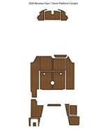 2020 Beneteau Flyer 7 Swim Platform Cockpit Boat EVA Teak Deck Floor Mat  - $1,224.23 CAD