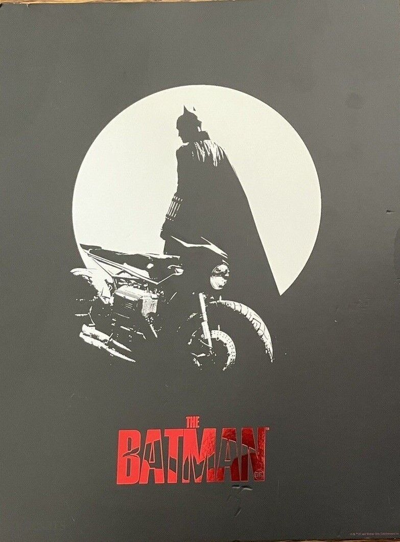 The Batman Little Ceasers Promo Poster 2022 Exclusive 8 1/2 x 11