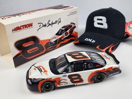 Dale Earnhardt Jr. #8 D.M.P. Action Racing 1/24 diecast w/ New Matching hat - £24.81 GBP