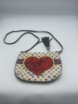 Brighton LOVE AND JOY Tassel Crossbody Pouch Bag Purse Shoulder Bag NWOT - £19.31 GBP