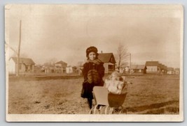 Flint MI Michigan Cute Iva Congdon Vankinkle With Doll Baumgardner Postcard P28 - £23.94 GBP