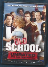 Factory Sealed  DVD -Old School-Unrated-Luke Wilson, Will Ferrell, Vince Vaughn - £9.45 GBP