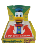 Disney Donald Duck Talking Time Wrist Watch Rare  1991 SEALED IN PACKAGE - £117.31 GBP