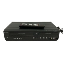 Emerson ZV427EM5 DVD Recorder VCR Combo One Button Vhs to Dvd Dubbing w/ Remote - £246.06 GBP