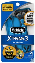 Schick Xtreme 3 Blade Refresh Scented Disposable Razor for Men, 12 count - $23.51