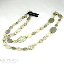 Jones New York Faux Shell Gold Tone Necklace Nwt $45 - £14.20 GBP