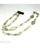 JONES NEW YORK FAUX SHELL GOLD TONE NECKLACE NWT $45 - €15,30 EUR