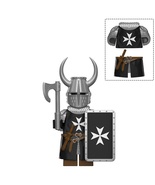Crusader Hospitaller Heavy Armor Knight Minifigures Weapons and Accessories - £3.17 GBP