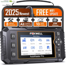 FOXWELL NT624 Elite All System OBD2 Scanner Diagnostic Tool 8 Reset Code... - $408.25
