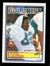 1983 TOPPS #314 DURIEL HARRIS EXMT DOLPHINS *X37477 - $1.13