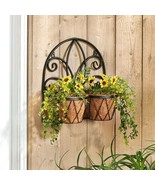 Decorative Wall Planter Coconut Coir Liner Outdoor Porch Patio Fence Dec... - £26.14 GBP