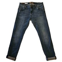 KUT from the Kloth Boyfriend Jeans Womens Sz 4 Katy Blue Distress Faded ... - $20.14