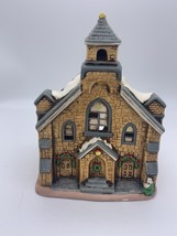 Lefton Colonial Village Victorian Church Cathedral House #05825 1986 w/ Box - £20.18 GBP